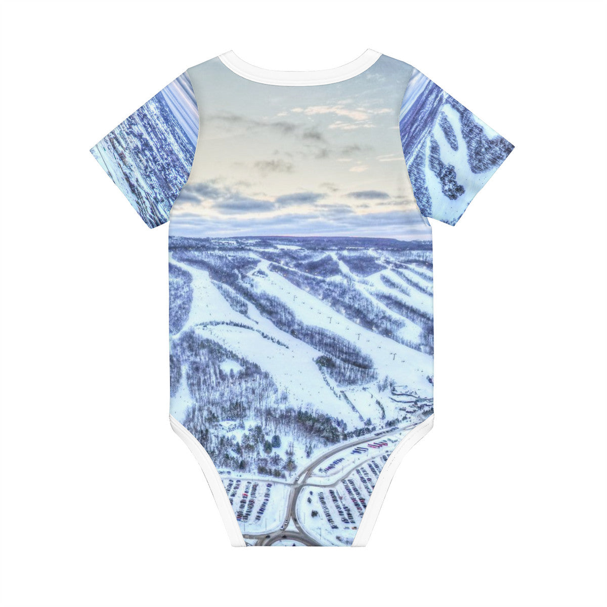 Blue Mountain South Short Sleeve Baby One-Piece