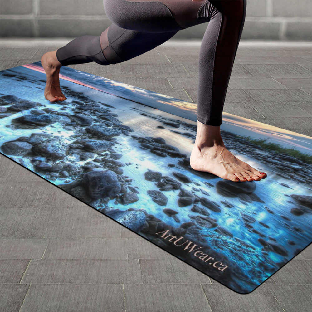 Blue Dawn Yoga Mat