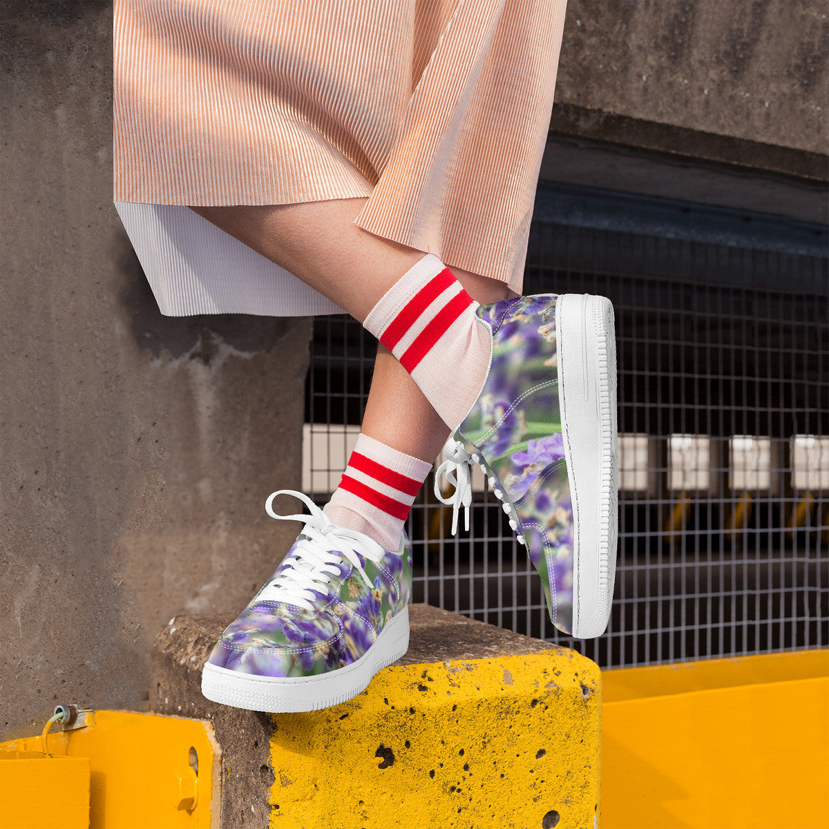 Lavendar Field Unisex Sneaker