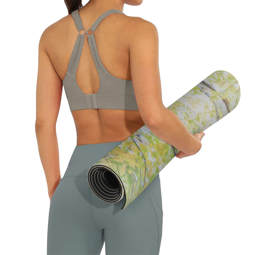 Tall Birches Yoga Mat