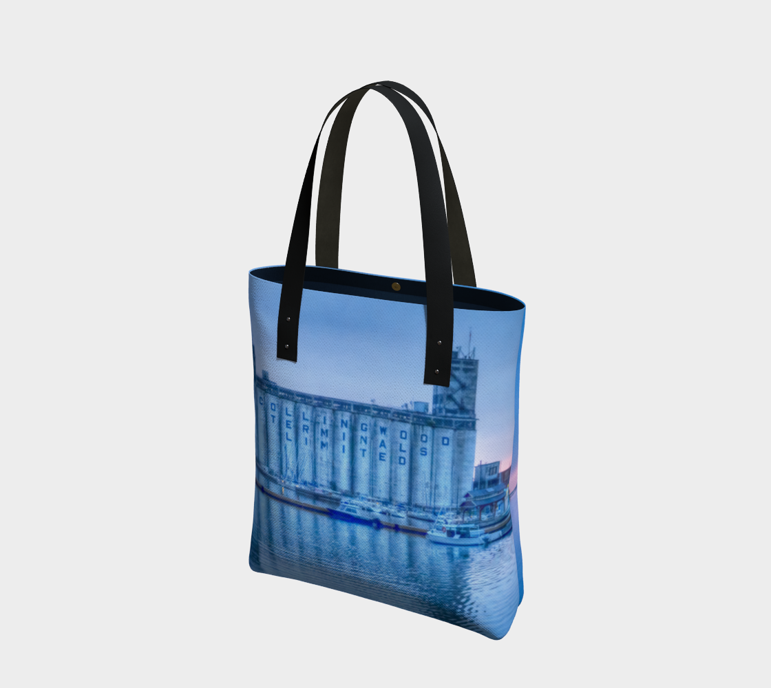 Collingwood Terminals Light Sunset Tote Bag