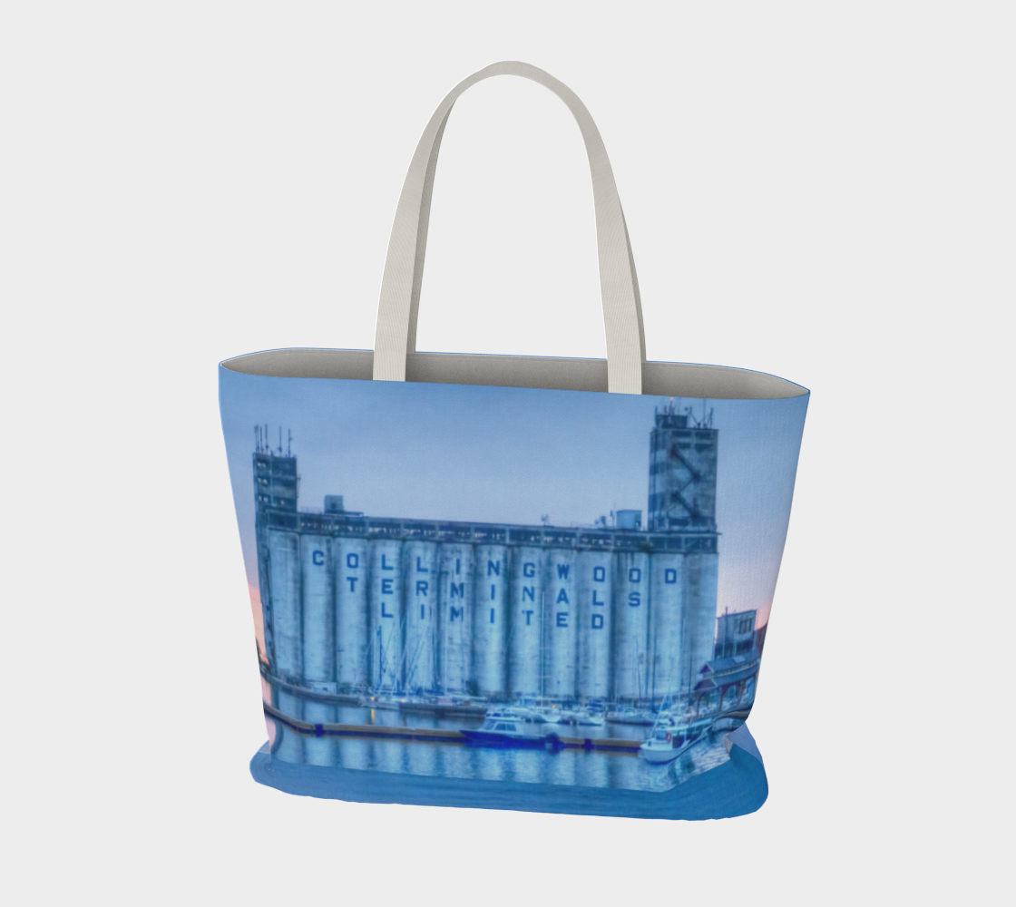 Collingwood Terminals Light Sunset Large Tote