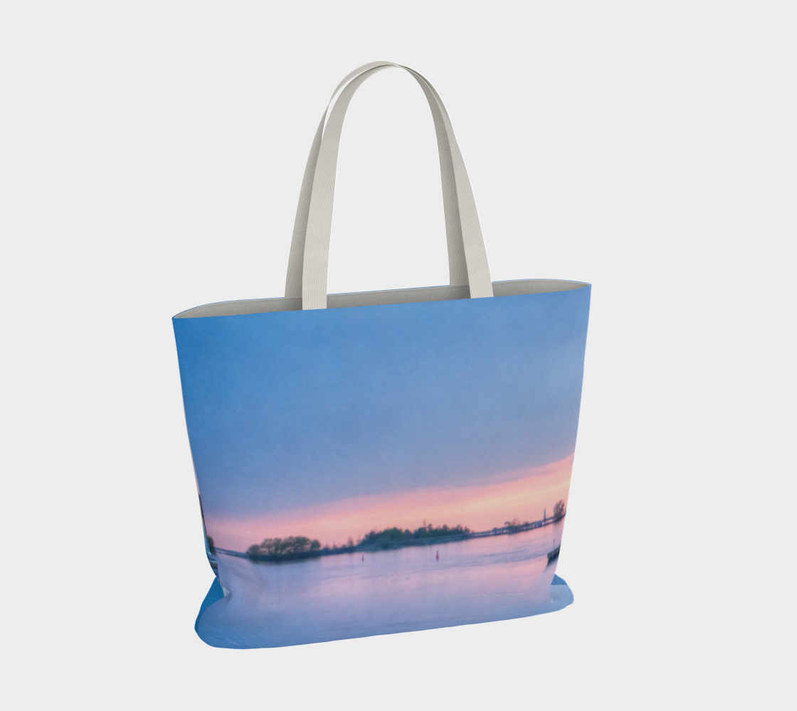 Collingwood Terminals Light Sunset Large Tote