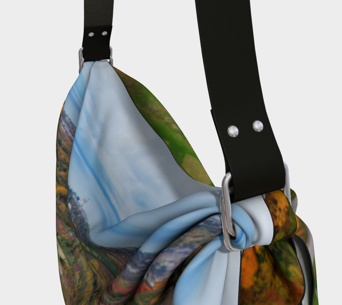 Golf Course Origami Tote Bag