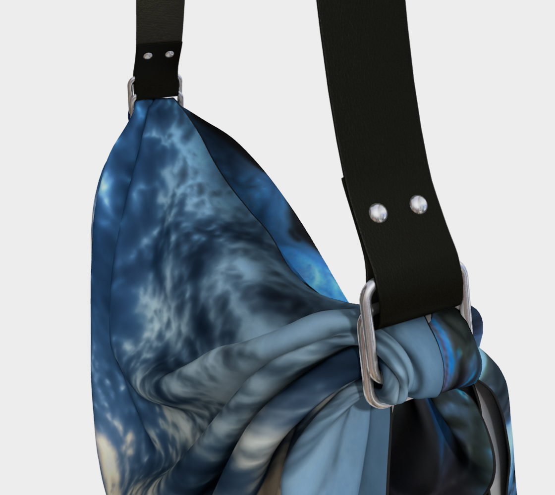 Blue Dawn Origami Tote