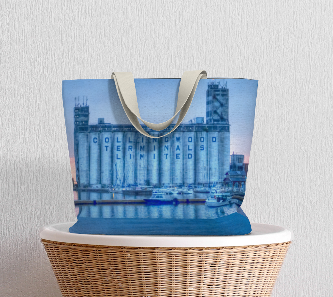 Collingwood Terminals Light Sunset Large Tote
