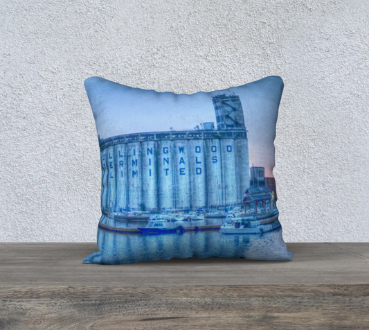 Collingwood Terminals Light Sunset Cushion Cover