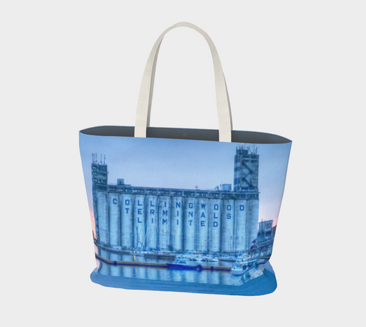 Collingwood Terminals Light Sunset Large Tote