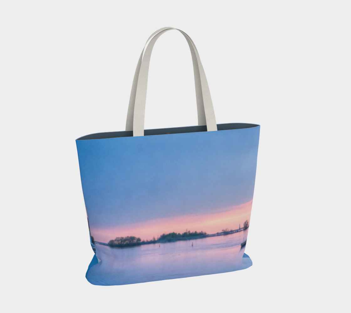 Collingwood Terminals Light Sunset Large Tote